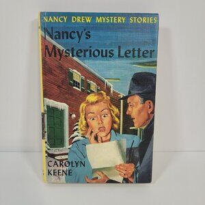 Vintage Nancy Drew Mystery Book #8 Nancy's Mysterious Letter 1960s Original Text